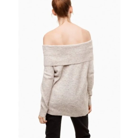 Aritzia Wilfred Free Faretta Off-Shoulder Sweater - Picture 5 of 5